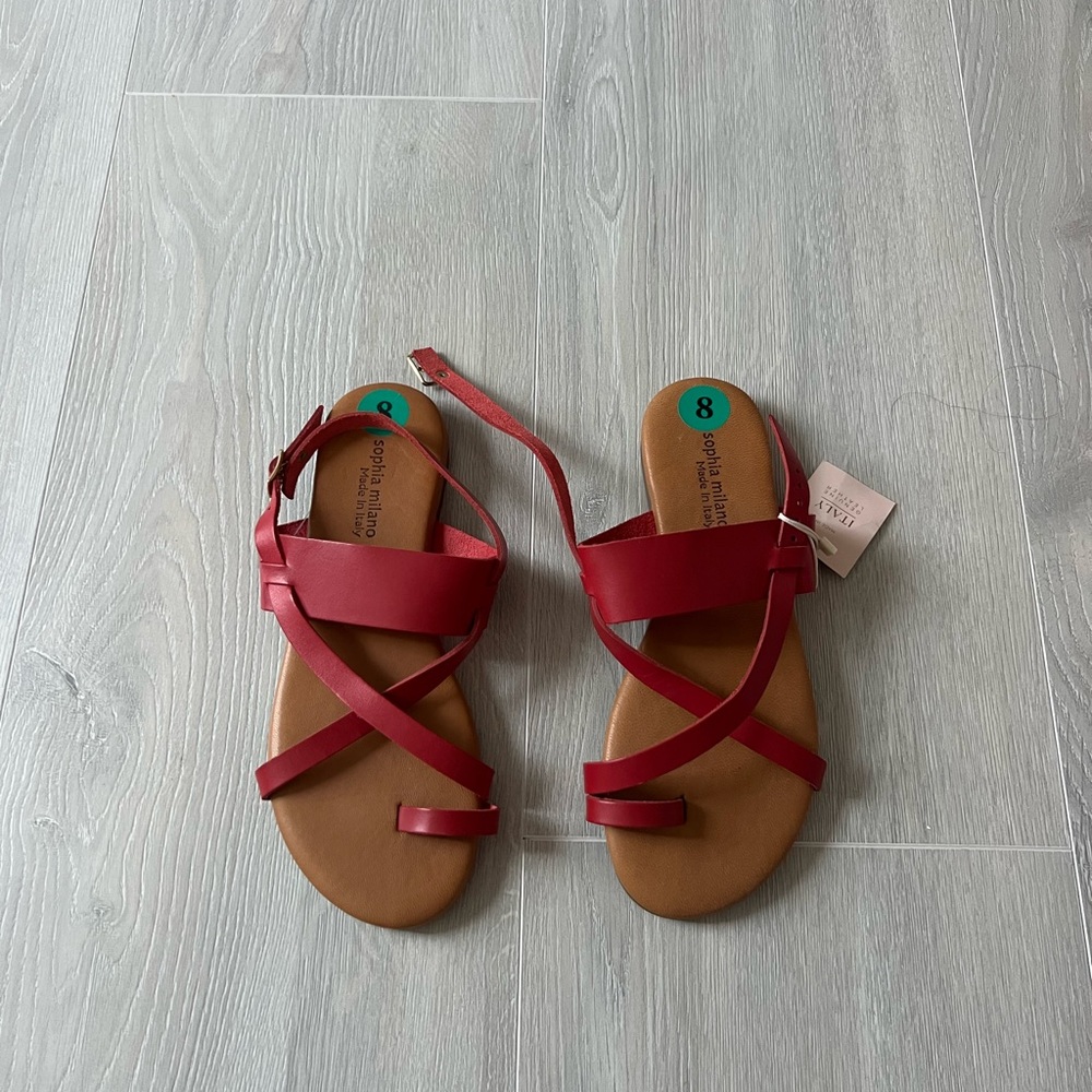 Red Women Sandals